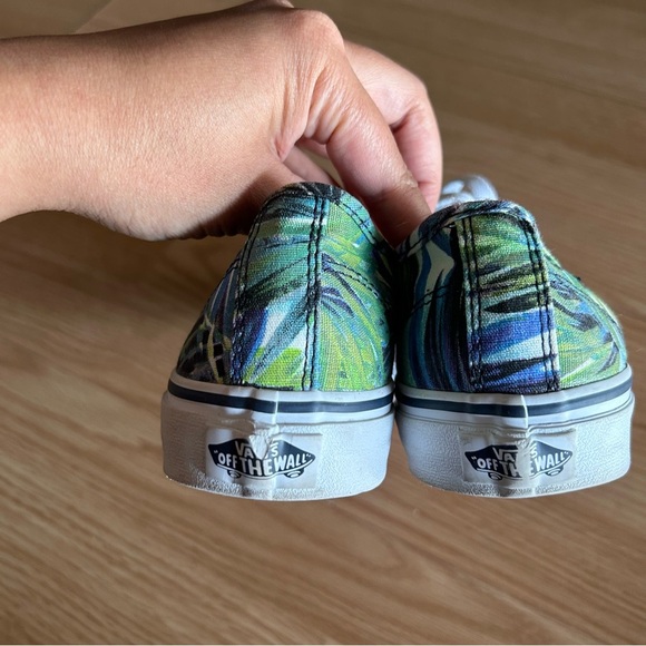 Vans Camden Tropical Palms Colored Sneakers Women’s 8.5 - Picture 7 of 9